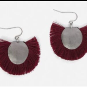 Noonday Alma Upcycled Metal Earrings Handmade in Haiti